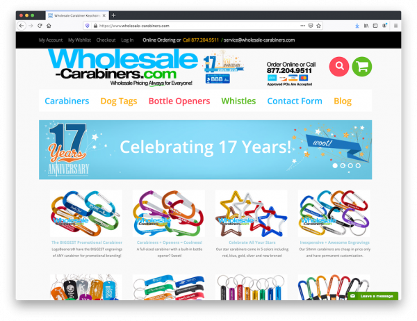 Wholesale-Carabiners.com